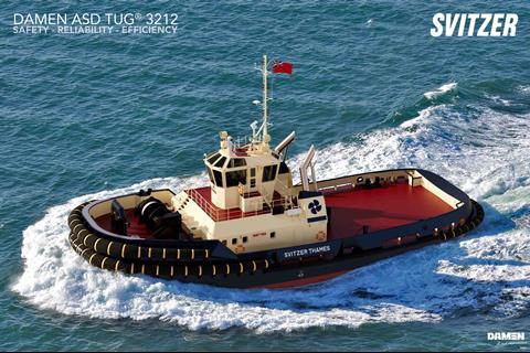 Svitzer will enhance its London operation with arrival of 'Svitzer Thames' (Damen)